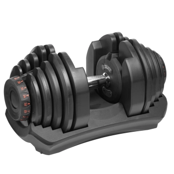 Zestaw hantli regulowanych 5kg - 40kg zestaw gumowane